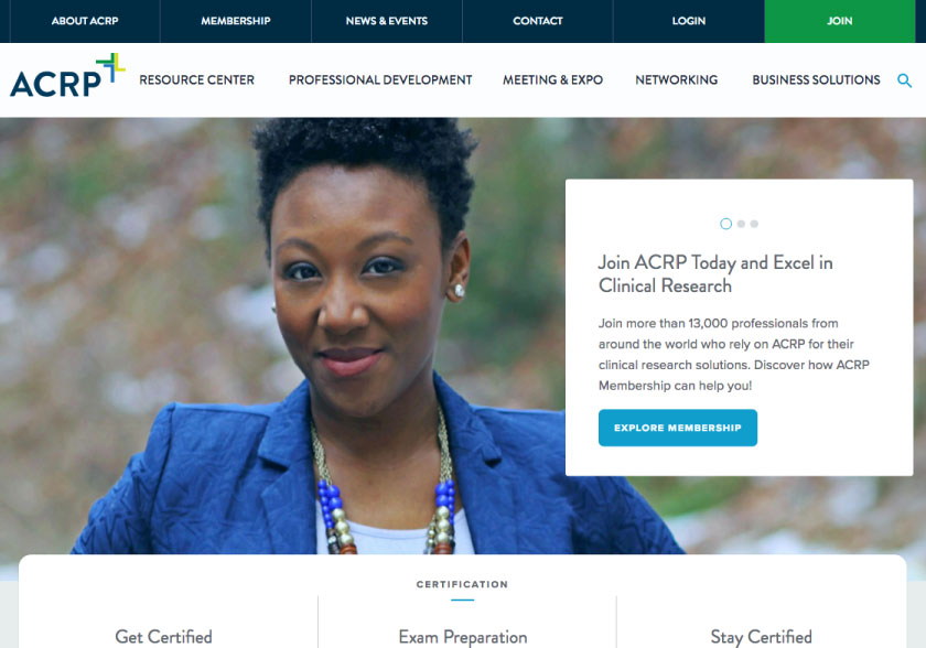 Association of Clinical Research Professionals